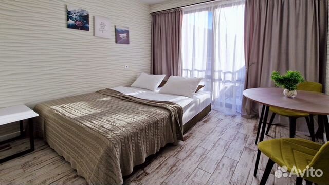 

Квартира-студия, 25 м², 2 кровати