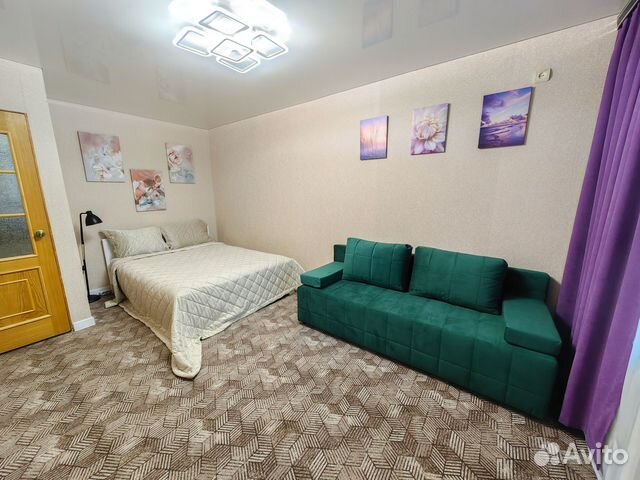 

1-к. квартира, 39 м², 2 кровати