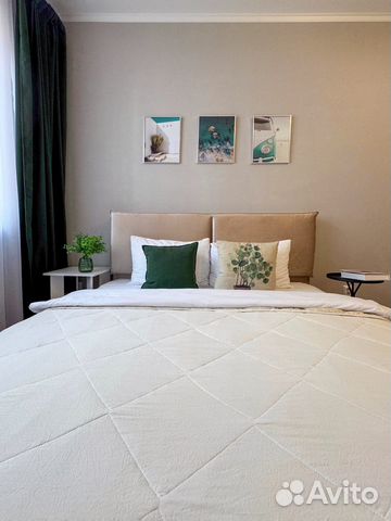

1-к. квартира, 37 м², 2 кровати