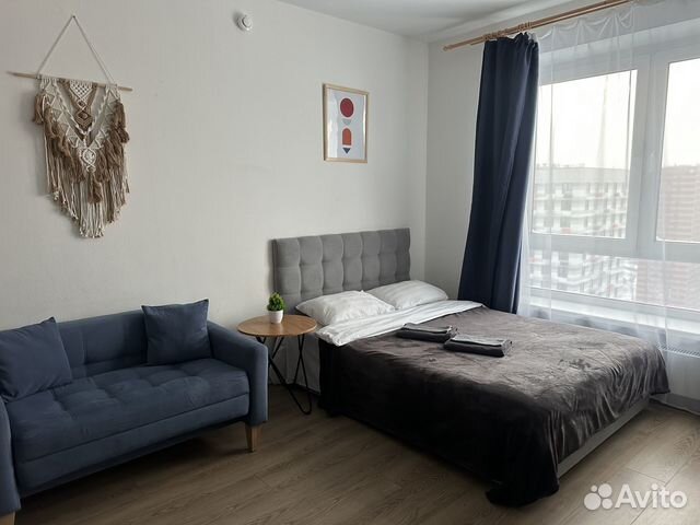 

Квартира-студия, 25 м², 2 кровати