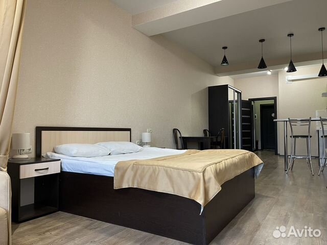 

Квартира-студия, 45 м², 2 кровати