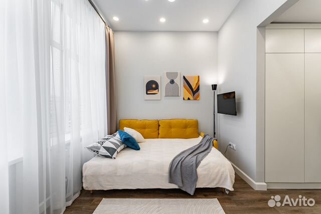 

Квартира-студия, 24 м², 1 кровать