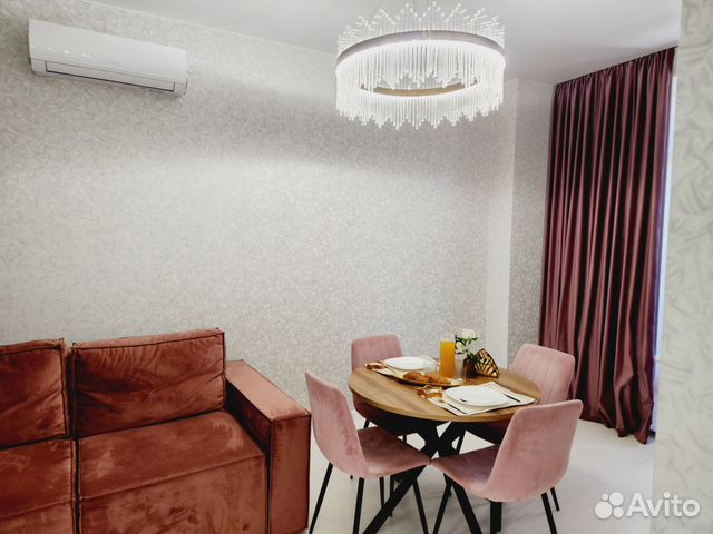 

1-к. квартира, 45 м², 2 кровати