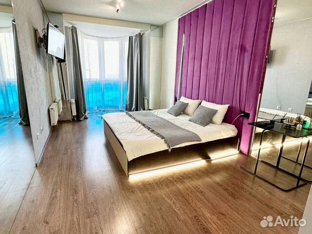 

1-к. квартира, 42,5 м², 2 кровати