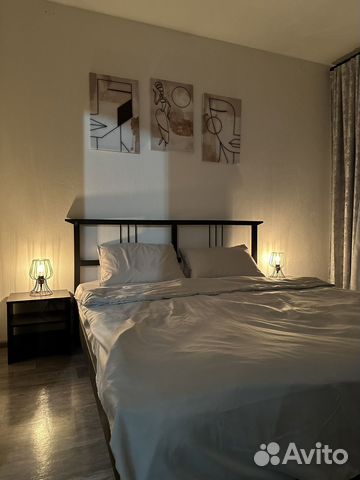 

1-к. квартира, 40 м², 3 кровати