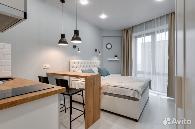 

Квартира-студия, 22 м², 1 кровать