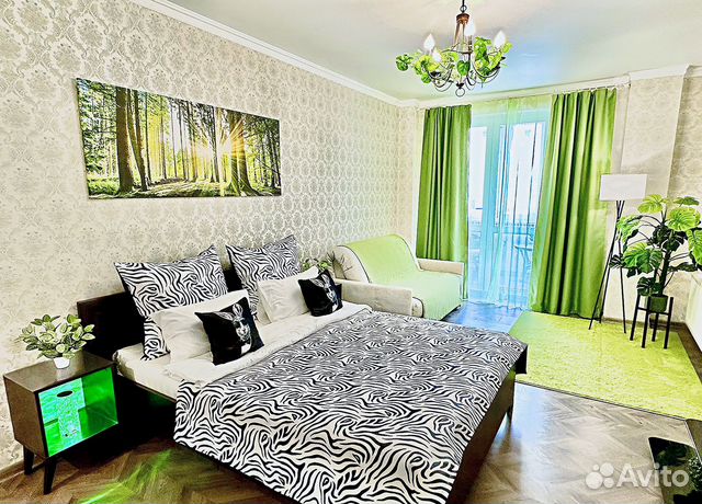 

1-к. квартира, 43 м², 3 кровати