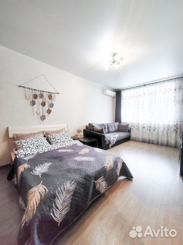 

1-к. квартира, 52 м², 2 кровати