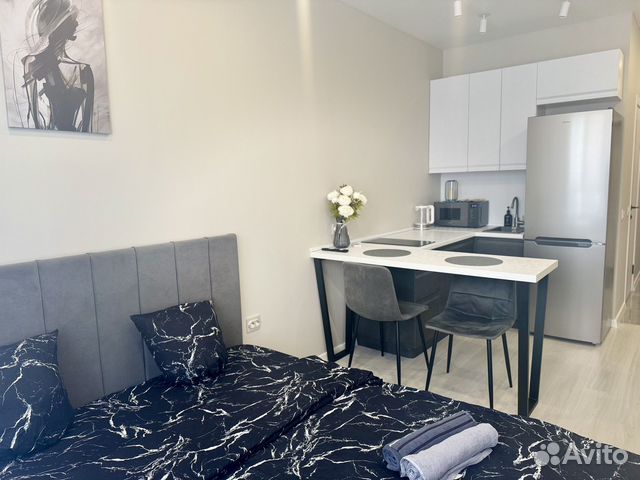 

Квартира-студия, 27,3 м², 1 кровать