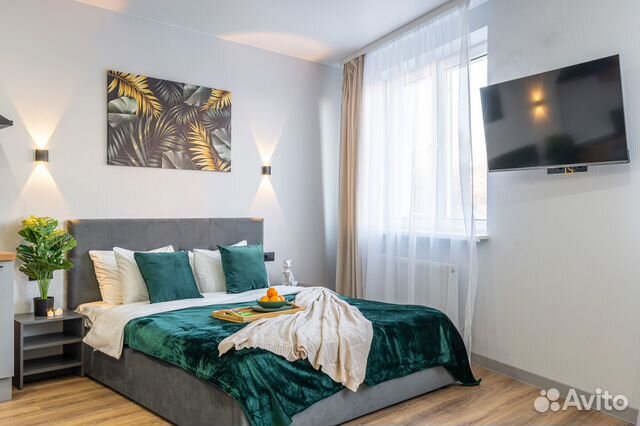 

Квартира-студия, 32 м², 2 кровати