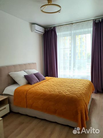 

1-к. квартира, 36 м², 2 кровати