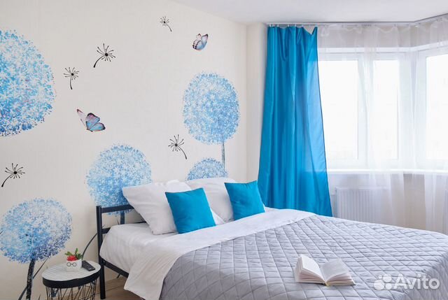 

1-к. квартира, 40 м², 3 кровати