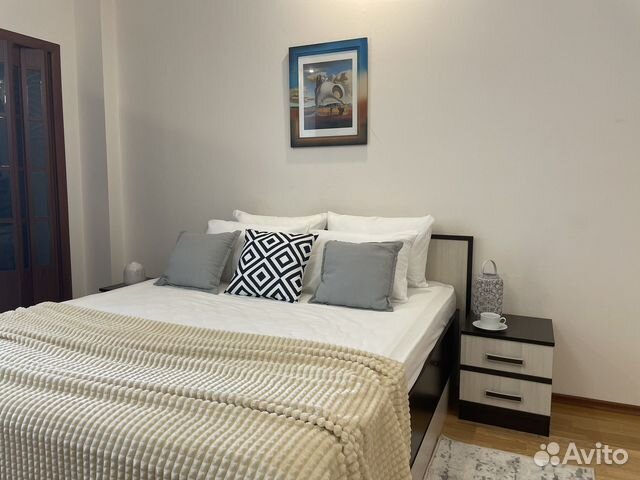 

1-к. квартира, 55 м², 2 кровати
