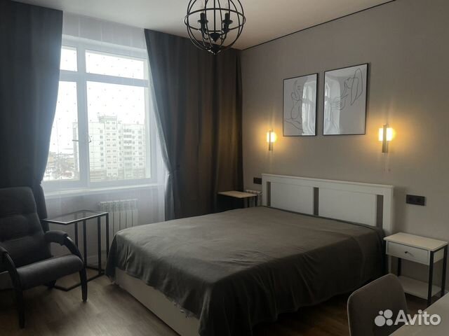 

1-к. квартира, 37 м², 1 кровать
