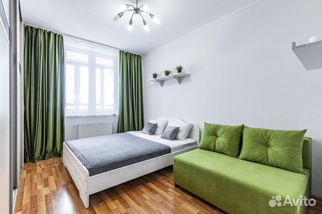 

1-к. квартира, 37 м², 3 кровати