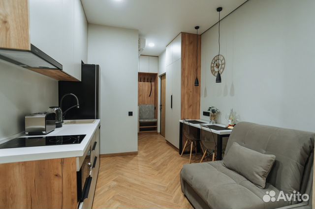

Квартира-студия, 29 м², 2 кровати