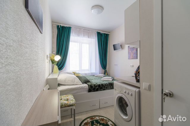 

Квартира-студия, 13 м², 1 кровать