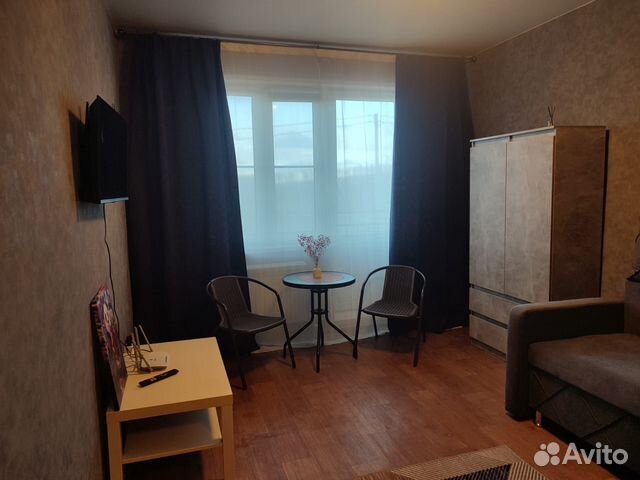

Квартира-студия, 27 м², 1 кровать