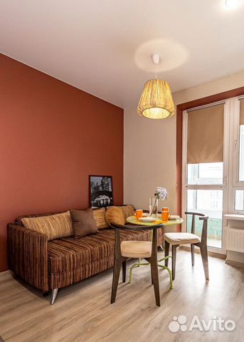 

1-к. квартира, 45 м², 2 кровати