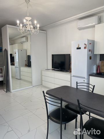 

Квартира-студия, 37 м², 2 кровати