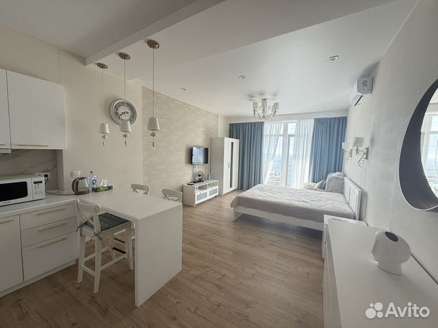 

Квартира-студия, 35 м², 2 кровати