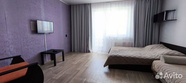 

1-к. квартира, 43 м², 3 кровати