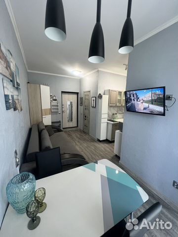 

Квартира-студия, 28 м², 2 кровати