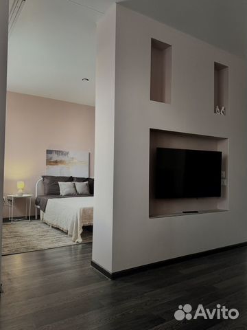 

Квартира-студия, 54,5 м², 3 кровати