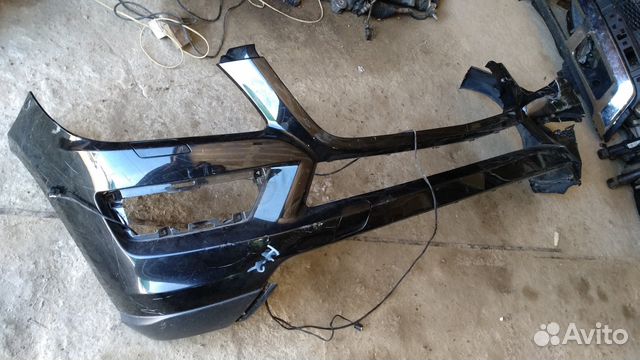 Mercedes x166 GL бампер передний битый Mercedes x166 GL бампер передний битый