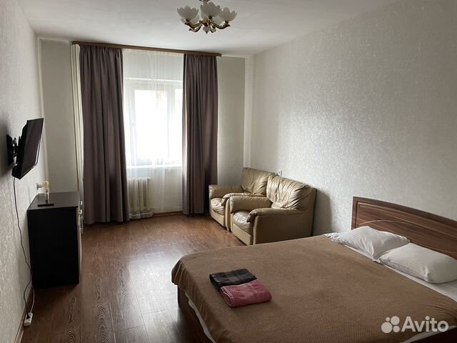 

1-к. квартира, 46 м², 3 кровати