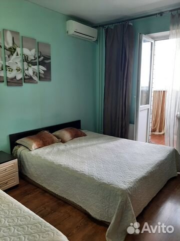 

1-к. квартира, 37 м², 2 кровати