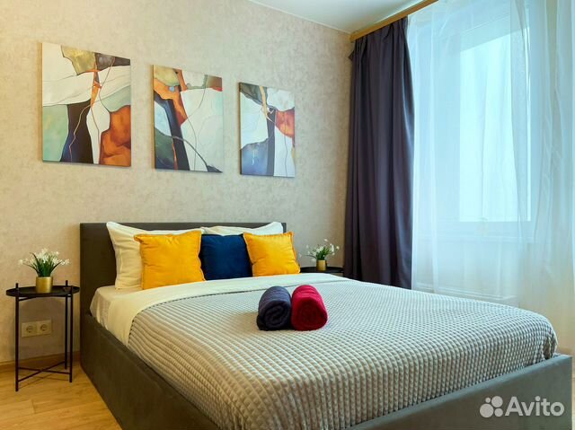 

Квартира-студия, 30 м², 2 кровати