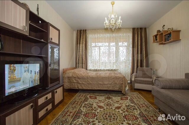 

1-к. квартира, 47 м², 2 кровати