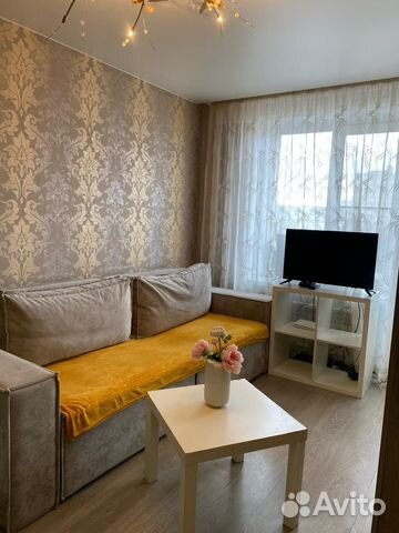 

1-к. квартира, 44 м², 2 кровати