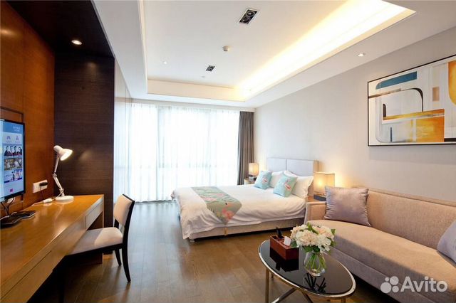 

1-к. квартира, 45 м², 2 кровати