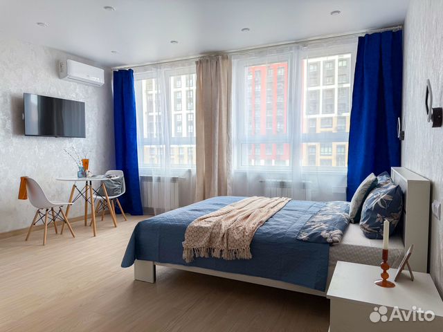 

Квартира-студия, 28 м², 1 кровать