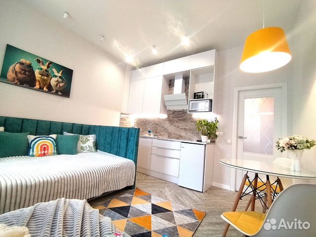 

Квартира-студия, 26 м², 1 кровать