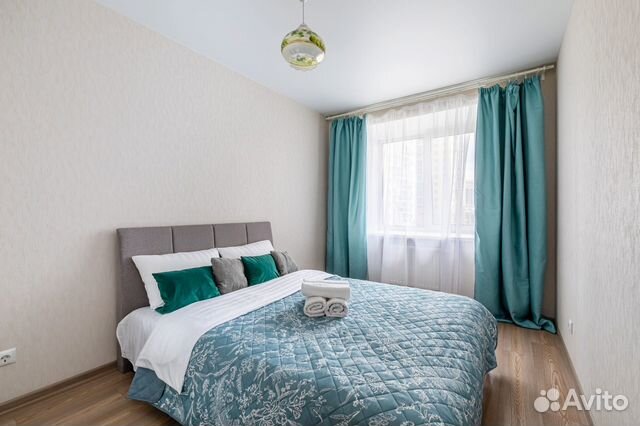 

2-к. квартира, 60 м², 2 кровати