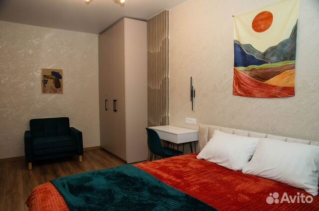 

1-к. квартира, 35 м², 2 кровати