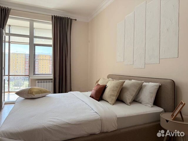 

1-к. квартира, 64 м², 2 кровати