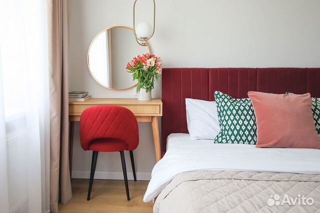 

1-к. квартира, 39 м², 2 кровати