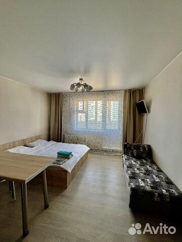 

Квартира-студия, 28 м², 2 кровати