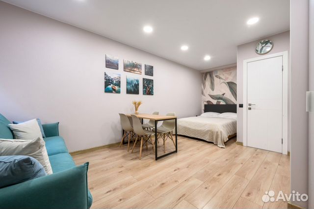 

1-к. квартира, 25 м², 2 кровати