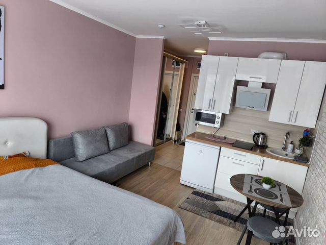 

Квартира-студия, 23 м², 2 кровати