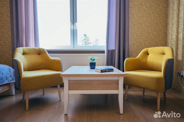 

1-к. квартира, 52 м², 3 кровати