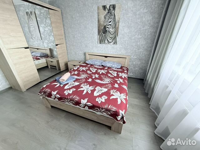 

1-к. квартира, 40 м², 3 кровати