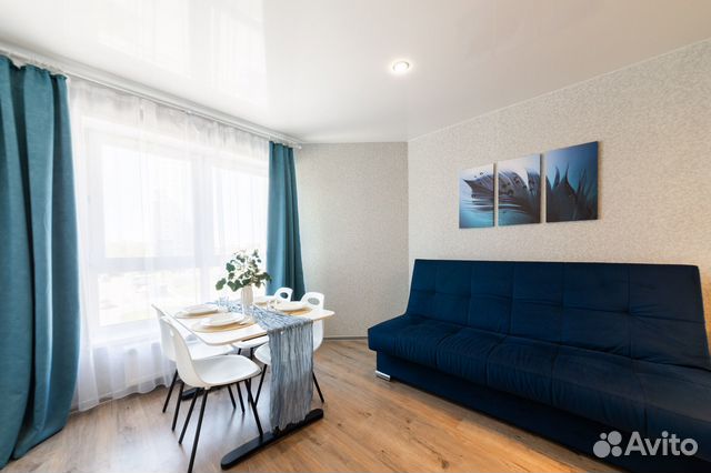 

1-к. квартира, 36 м², 2 кровати