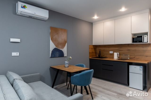 

Квартира-студия, 32 м², 2 кровати