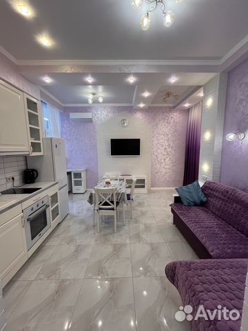 

1-к. квартира, 62 м², 3 кровати