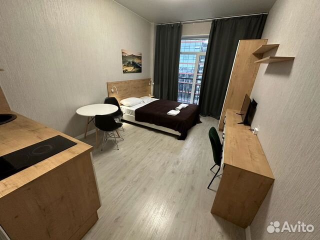 

Квартира-студия, 25 м², 1 кровать